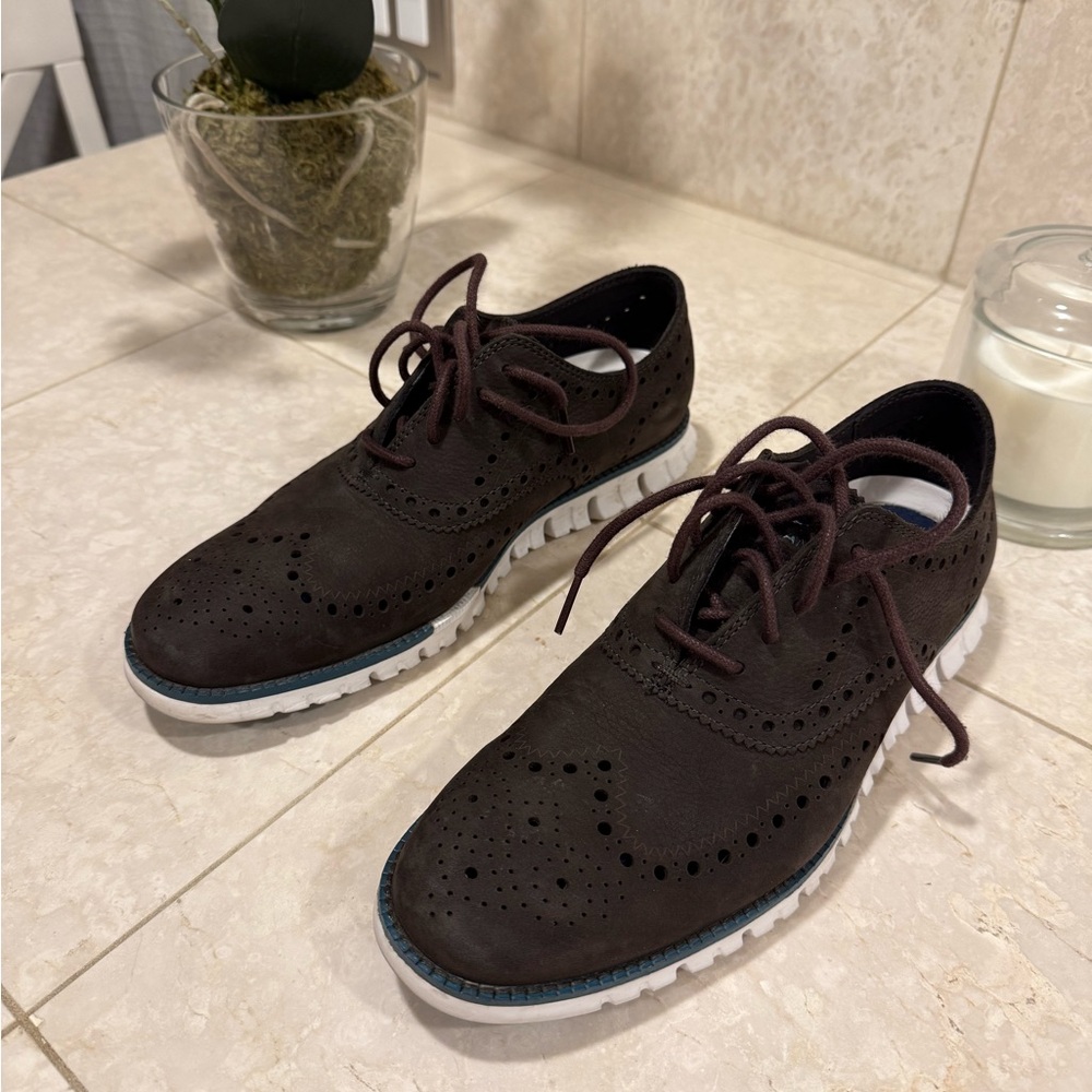 Cole Haan Men's Brown Oxford Shoes
